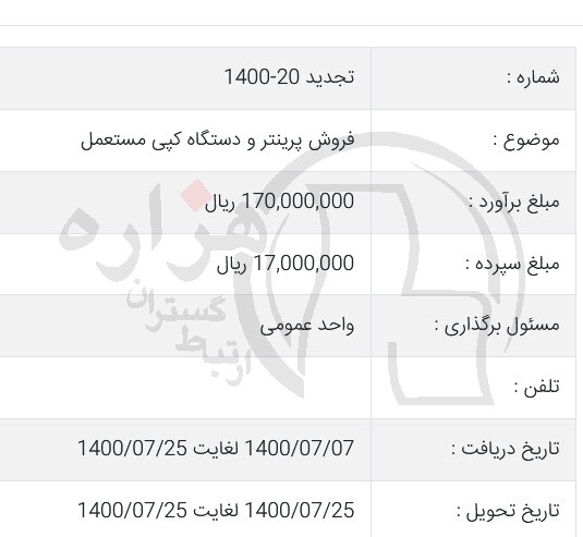 تصویر آگهی