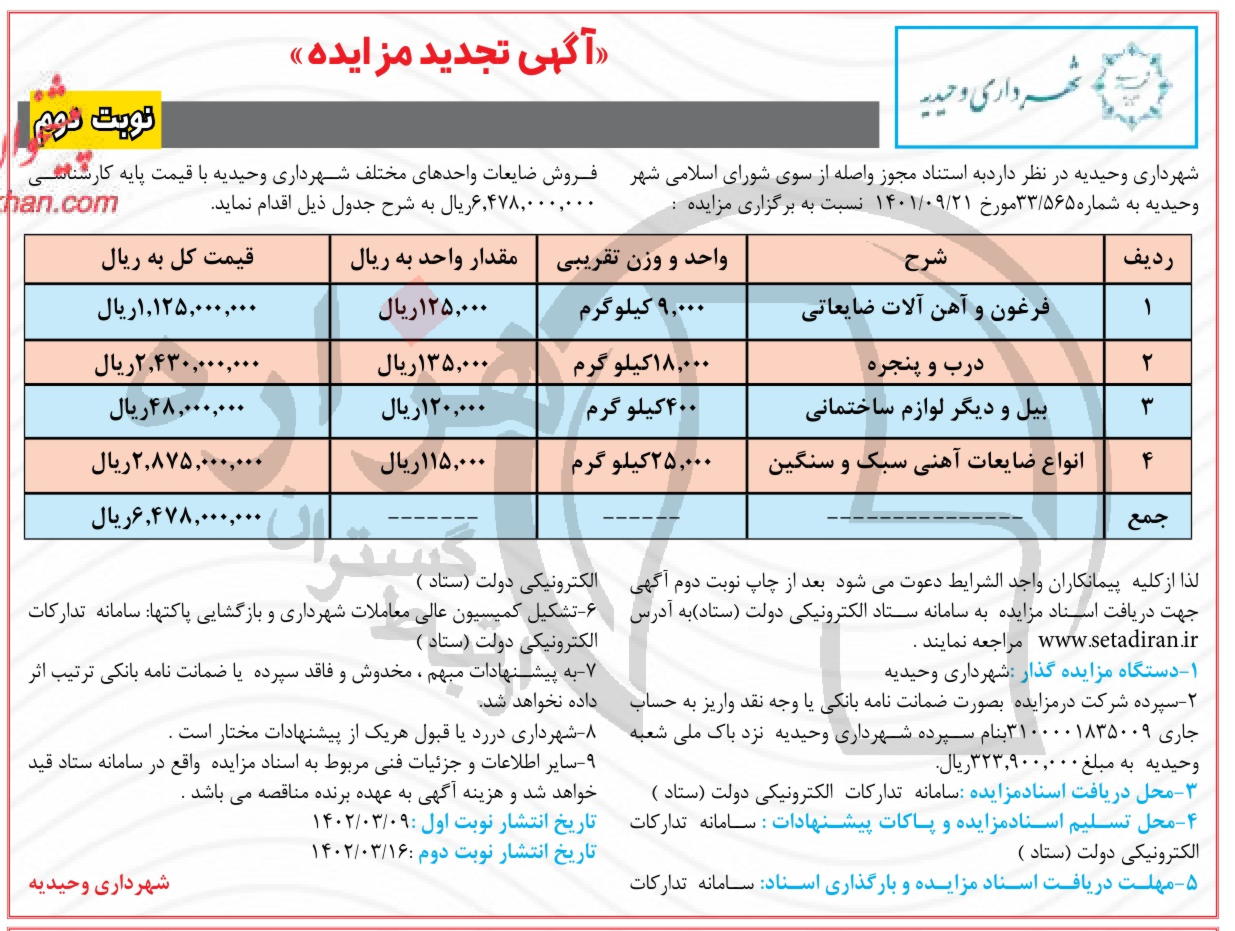 تصویر آگهی