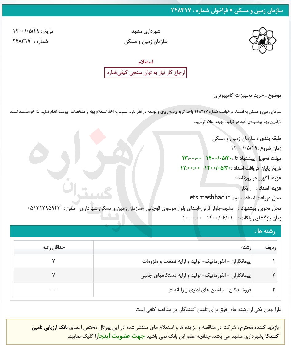 تصویر آگهی