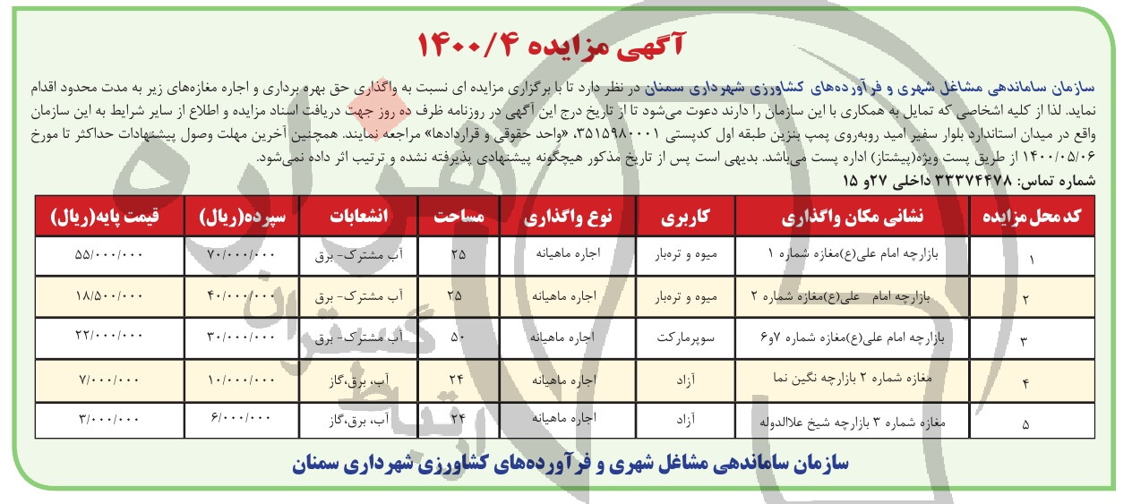 تصویر آگهی