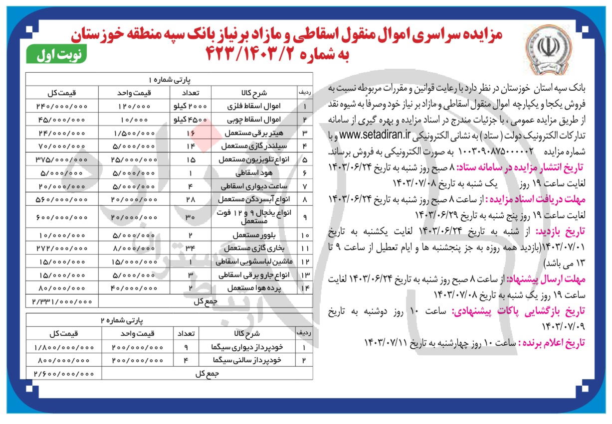 تصویر آگهی