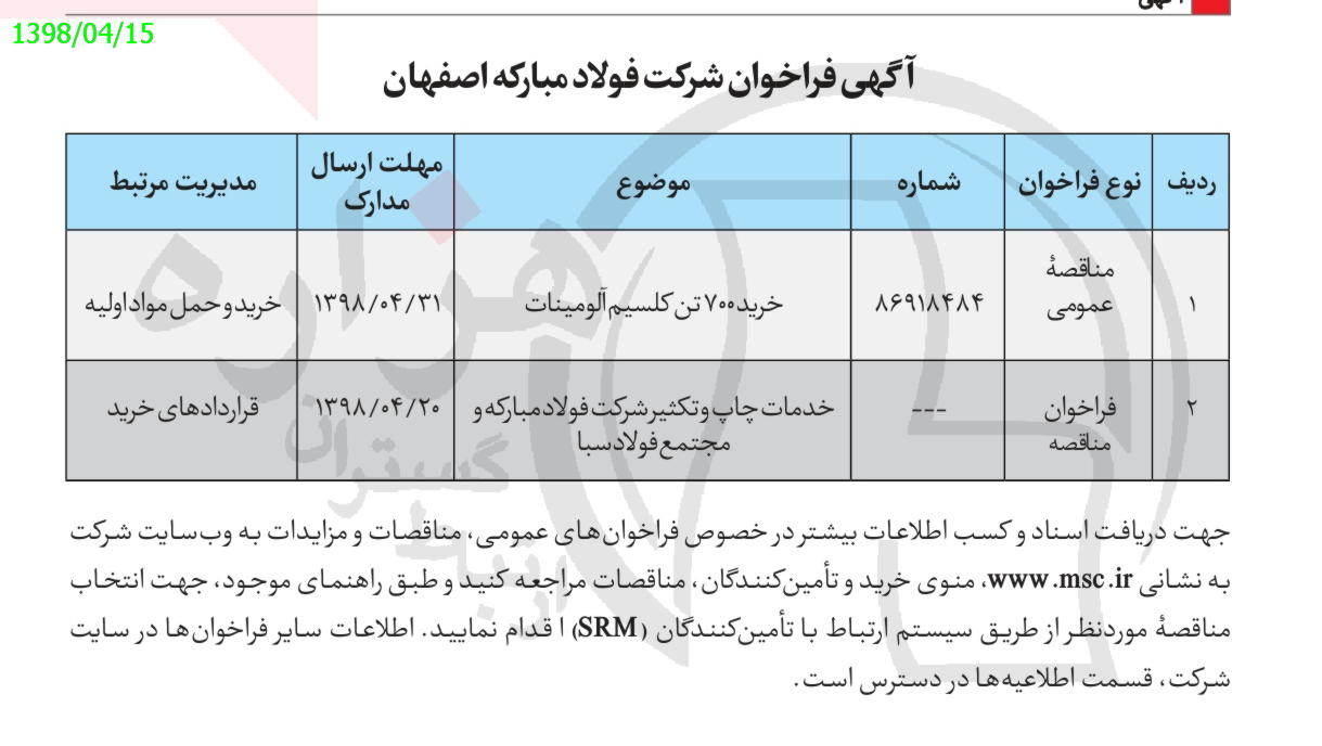 تصویر آگهی