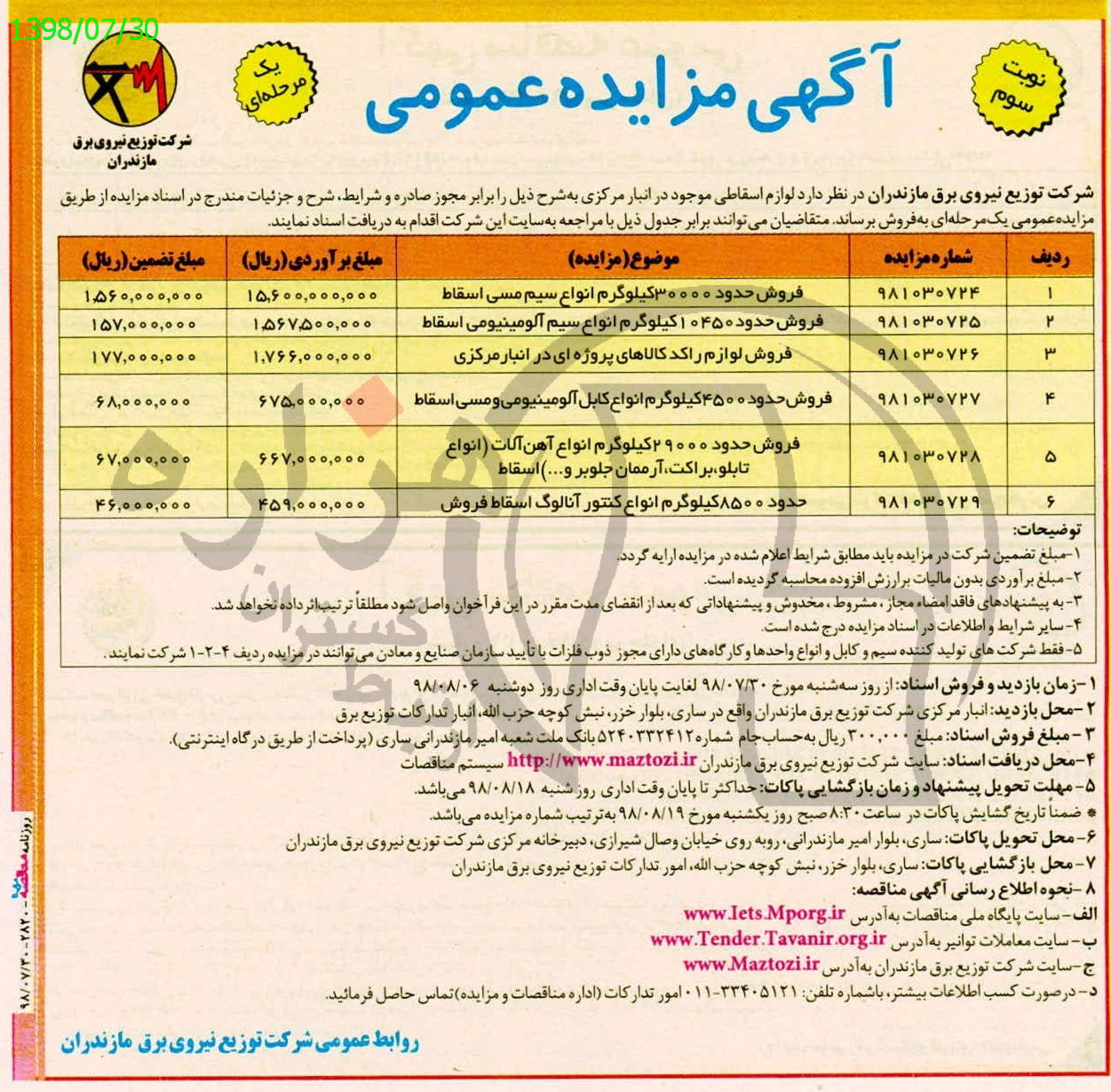 تصویر آگهی