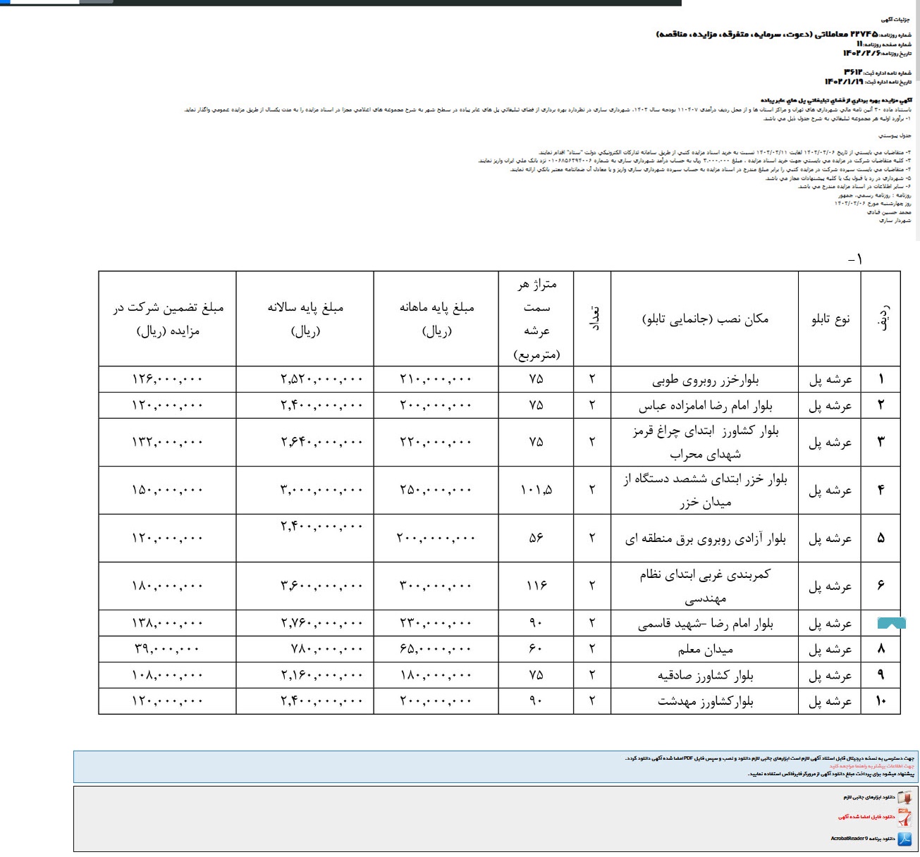 تصویر آگهی