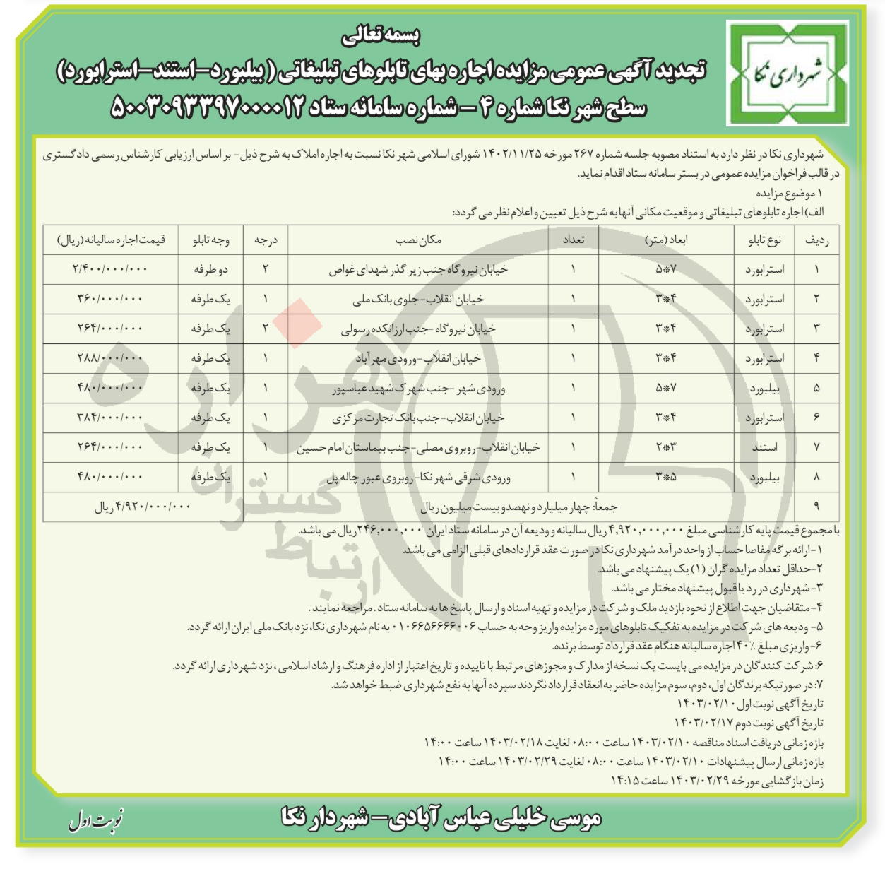 تصویر آگهی