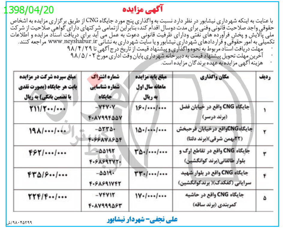 تصویر آگهی