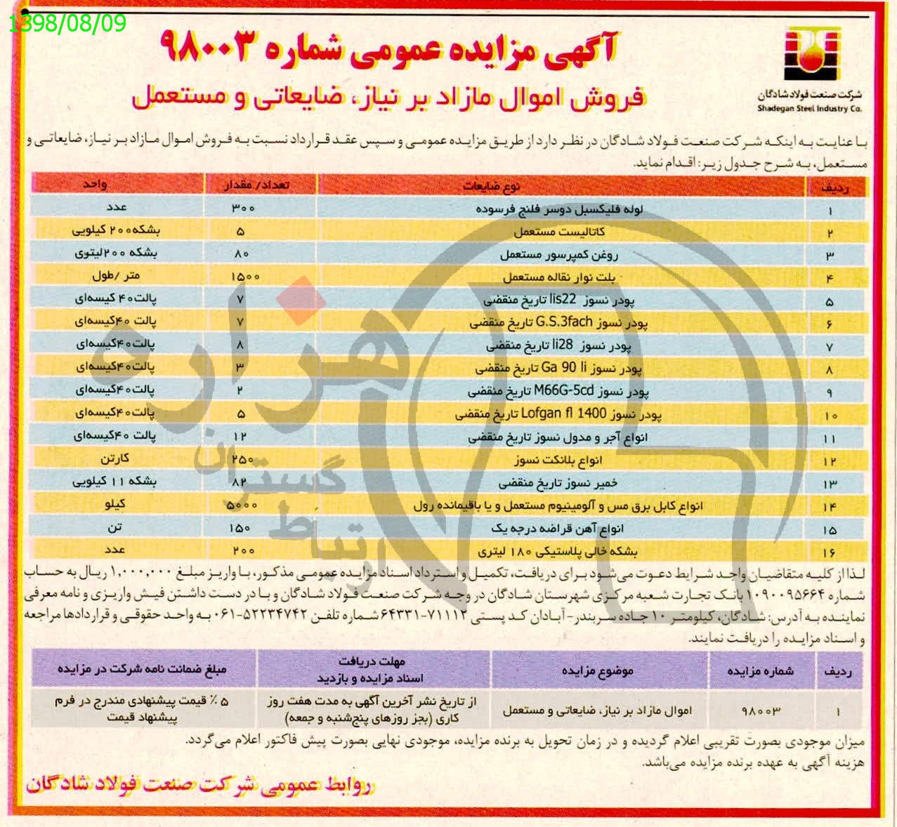 تصویر آگهی