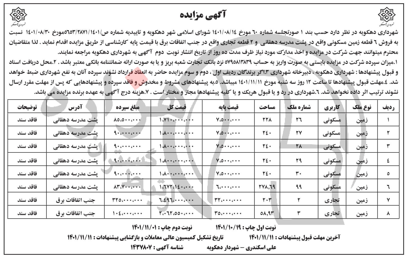 تصویر آگهی