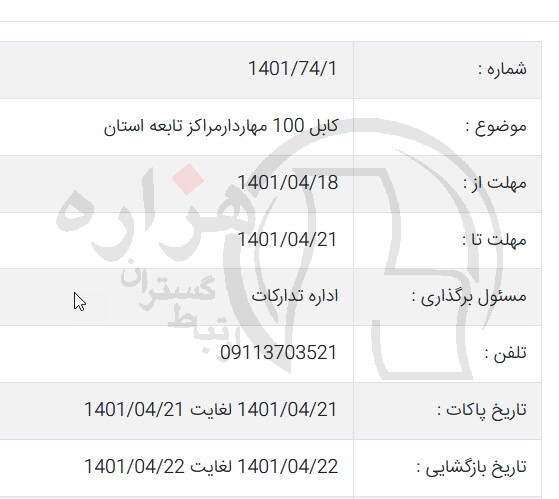 تصویر آگهی