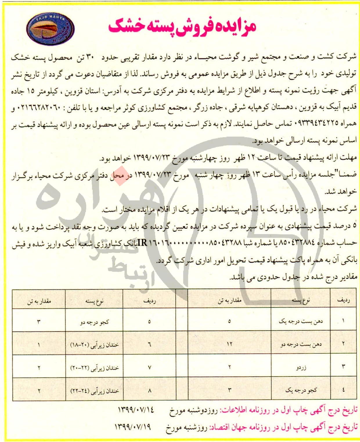 تصویر آگهی