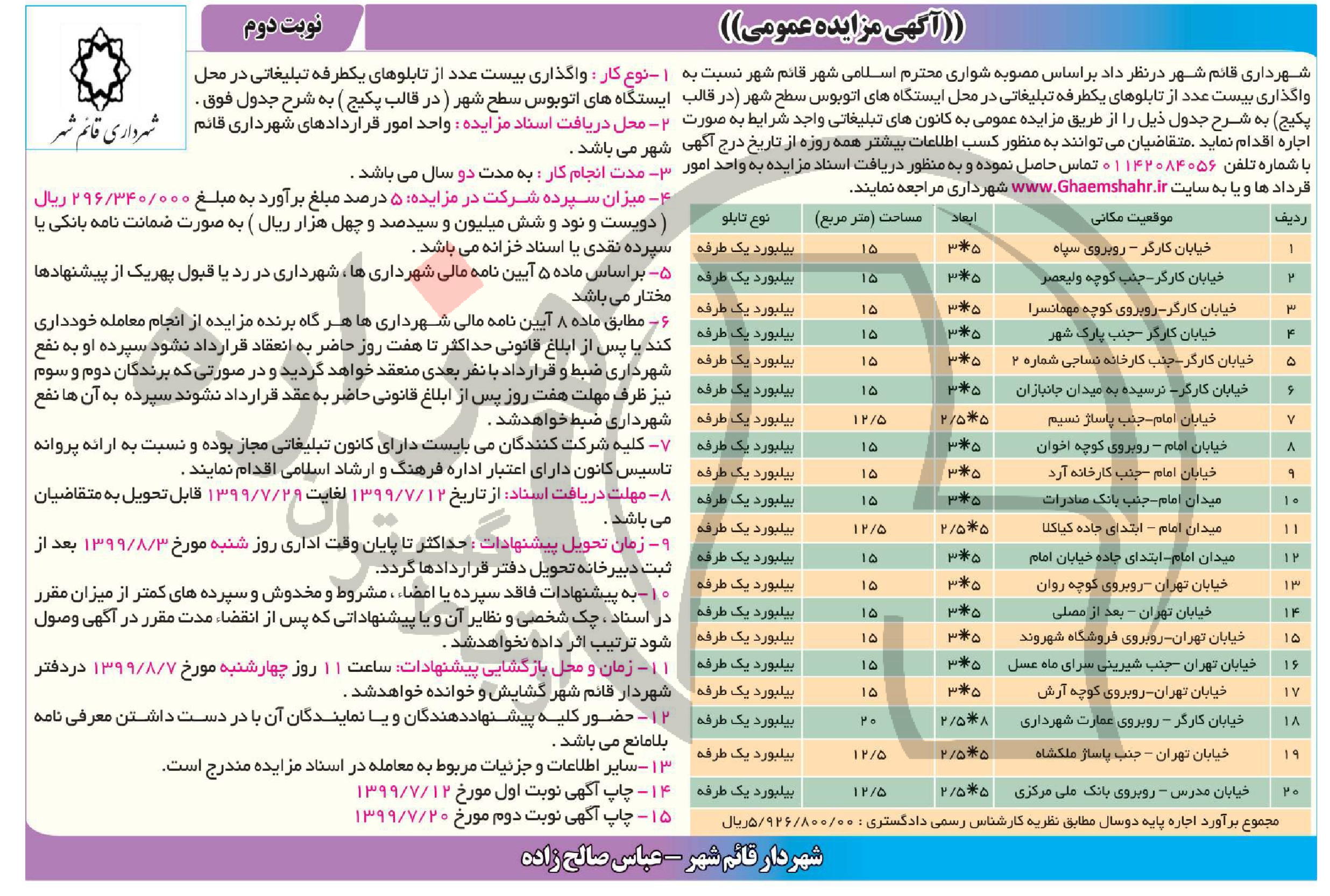 تصویر آگهی