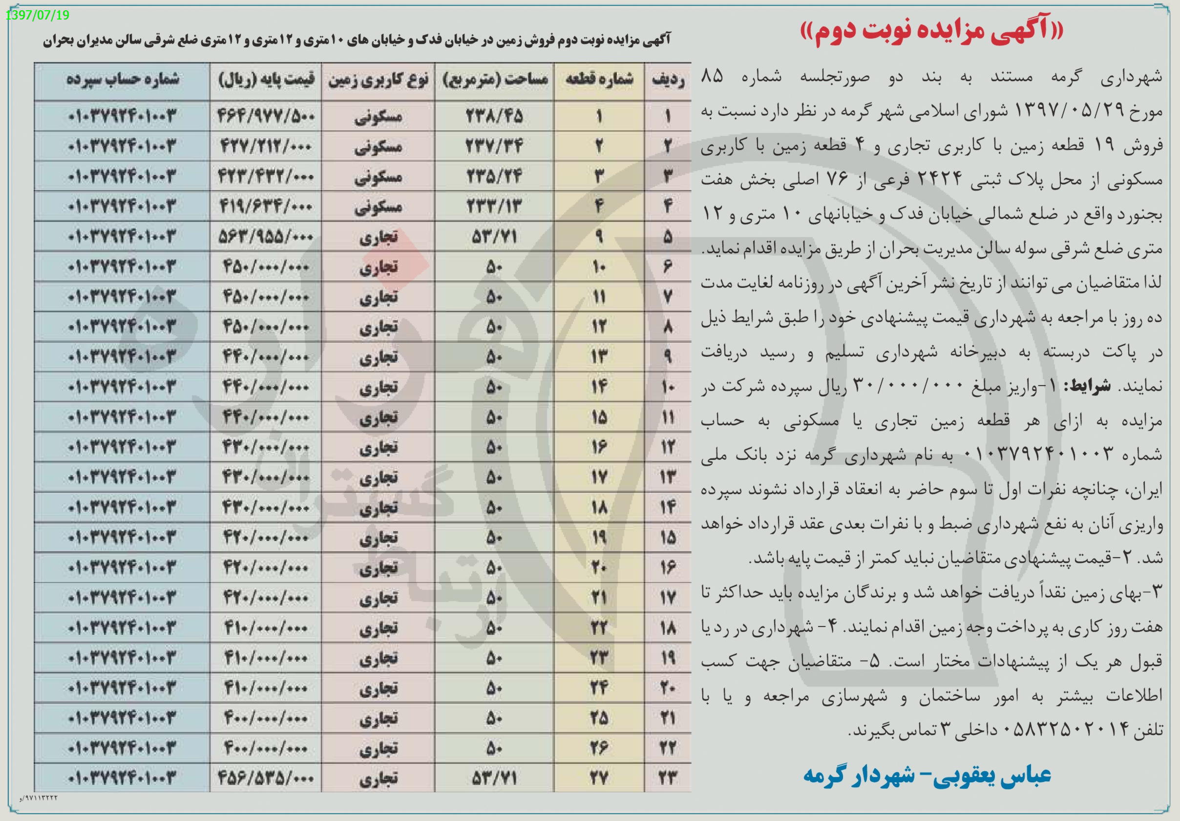 تصویر آگهی