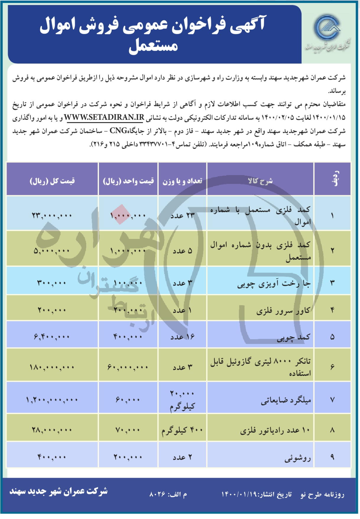 تصویر آگهی