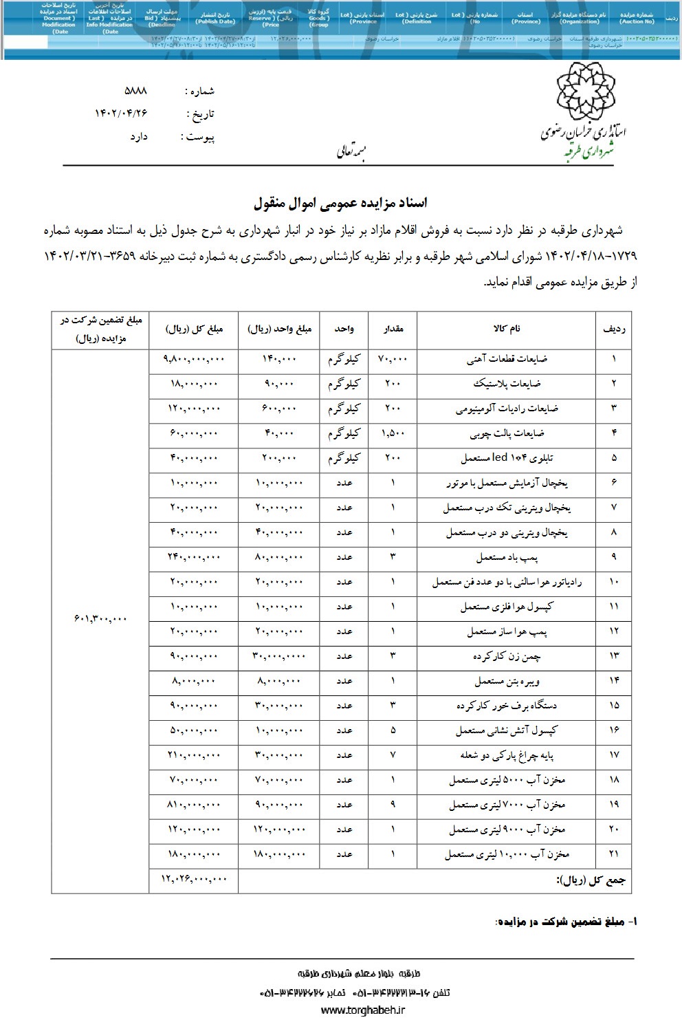 تصویر آگهی