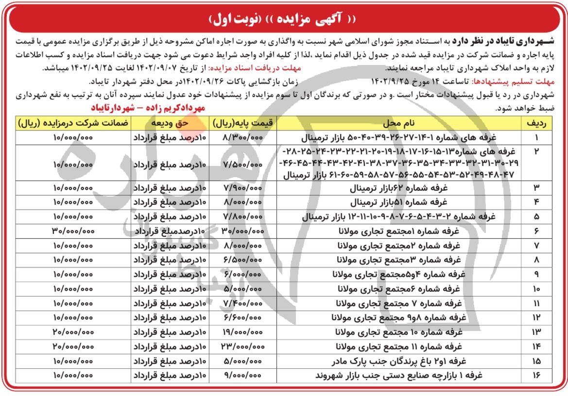 تصویر آگهی