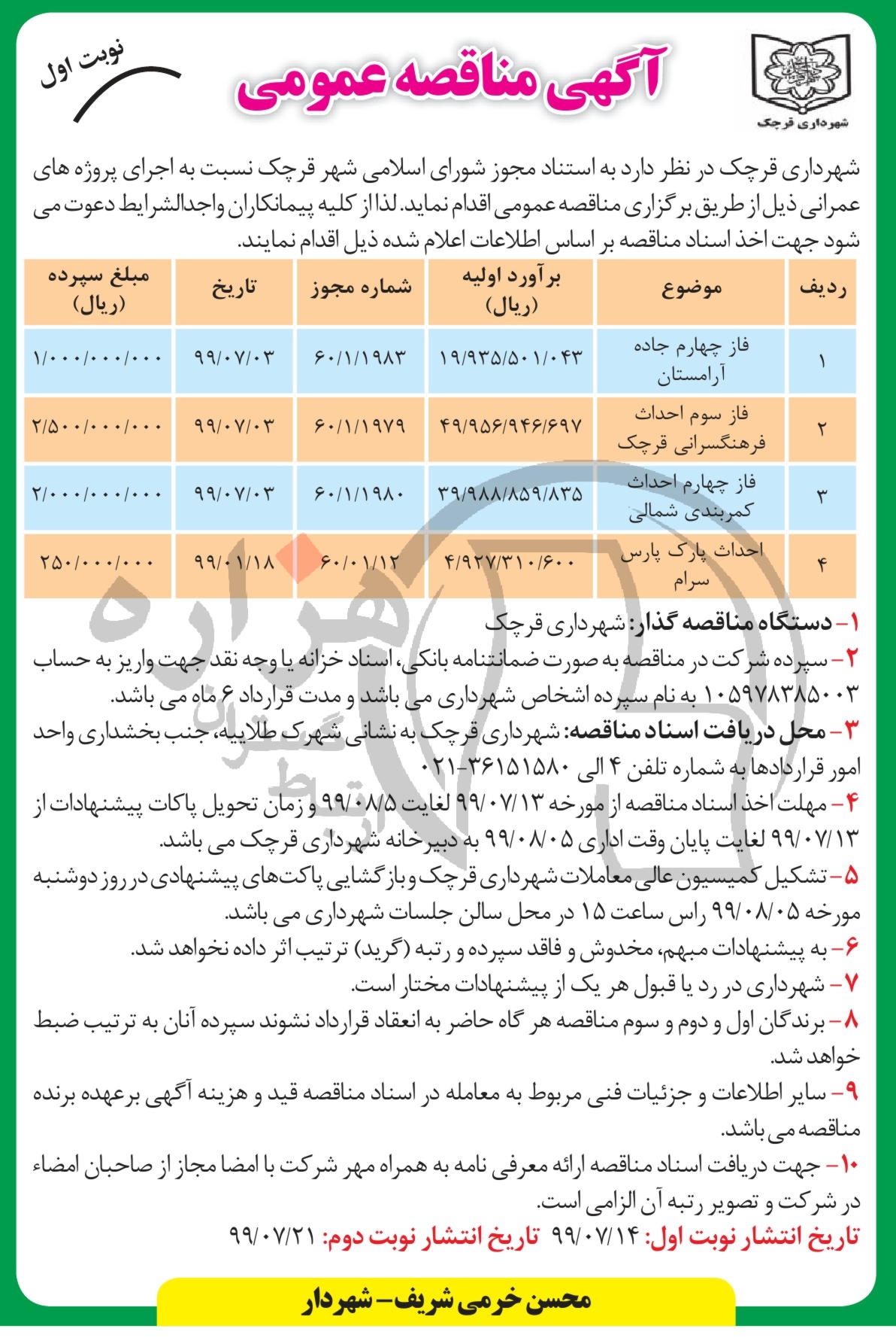 تصویر آگهی