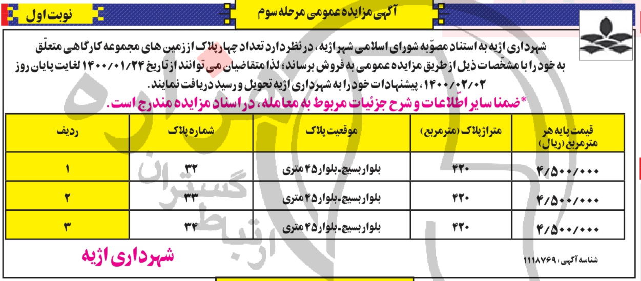 تصویر آگهی