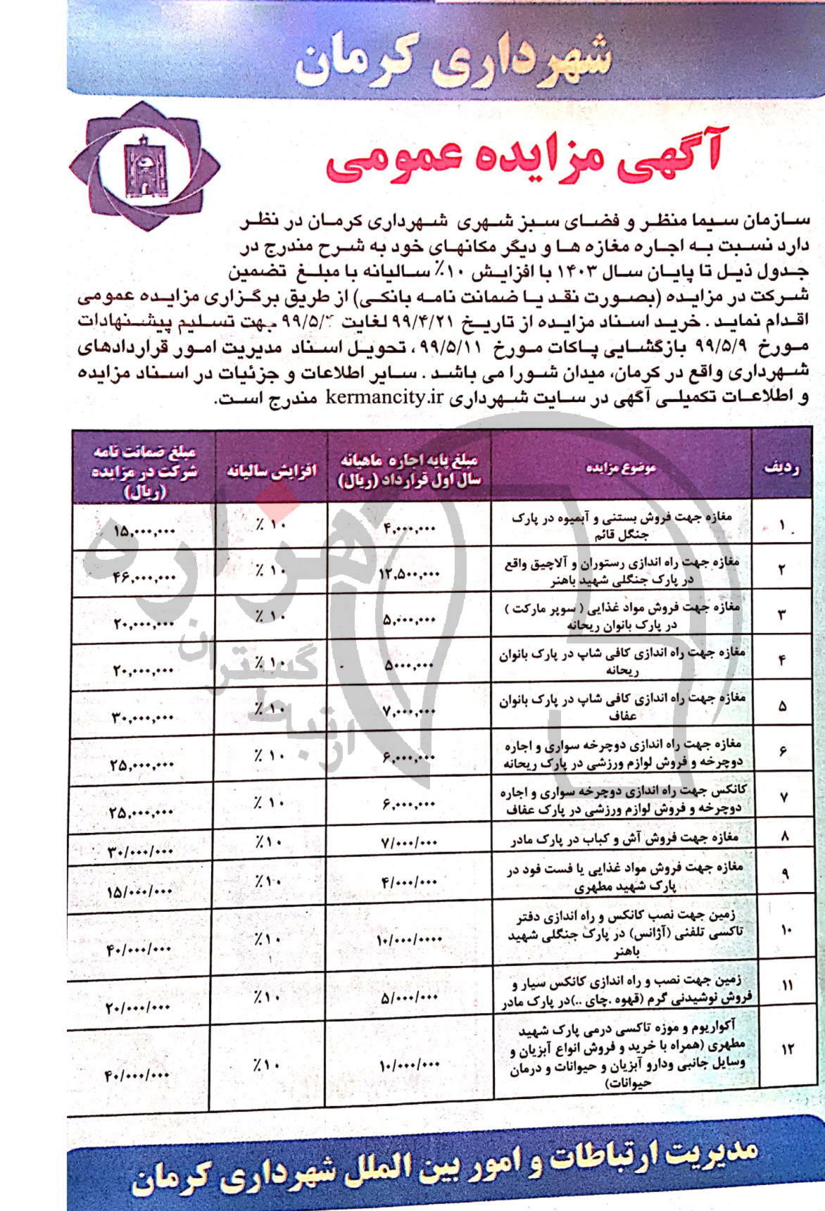 تصویر آگهی