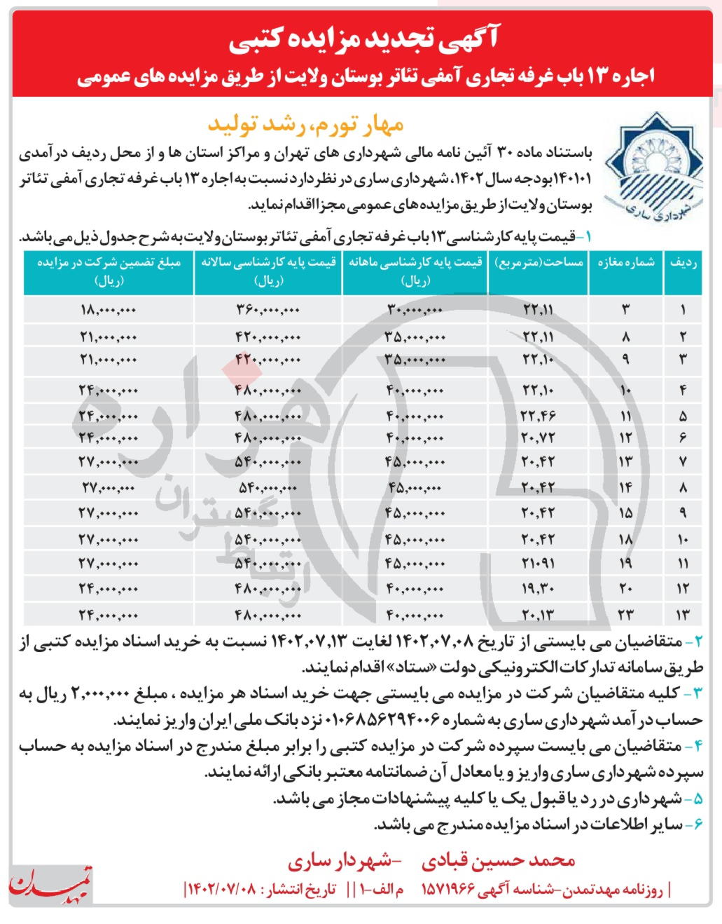 تصویر آگهی