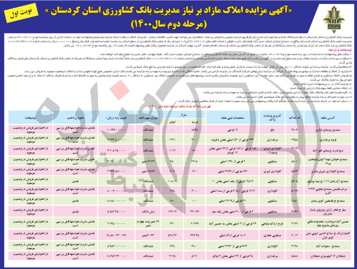 تصویر آگهی