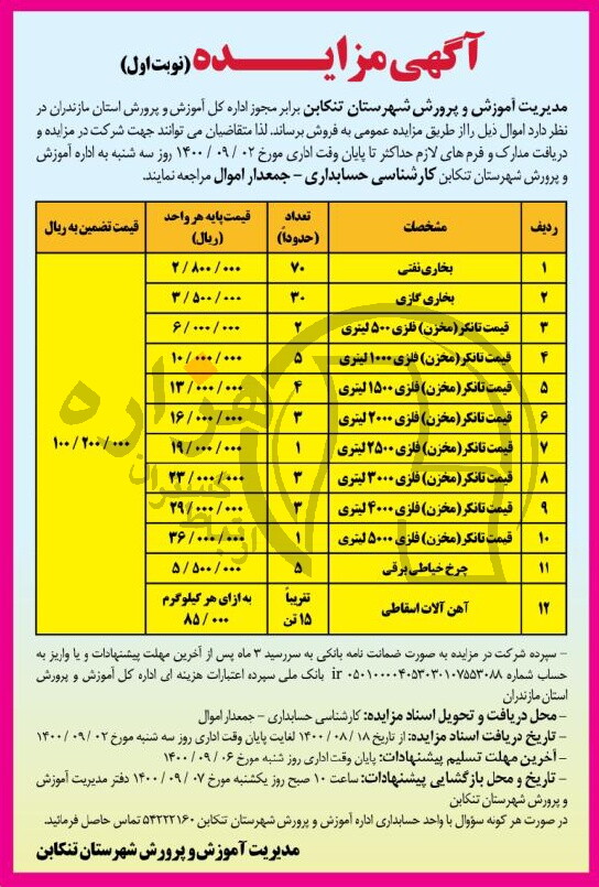 تصویر آگهی