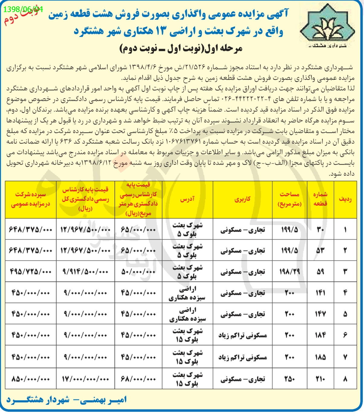 تصویر آگهی