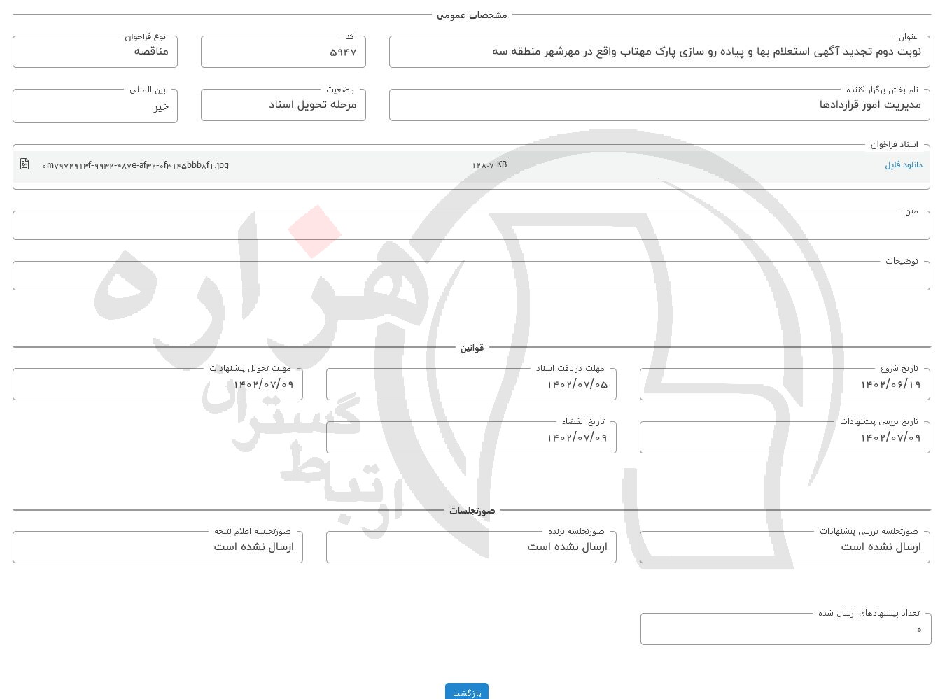 تصویر آگهی