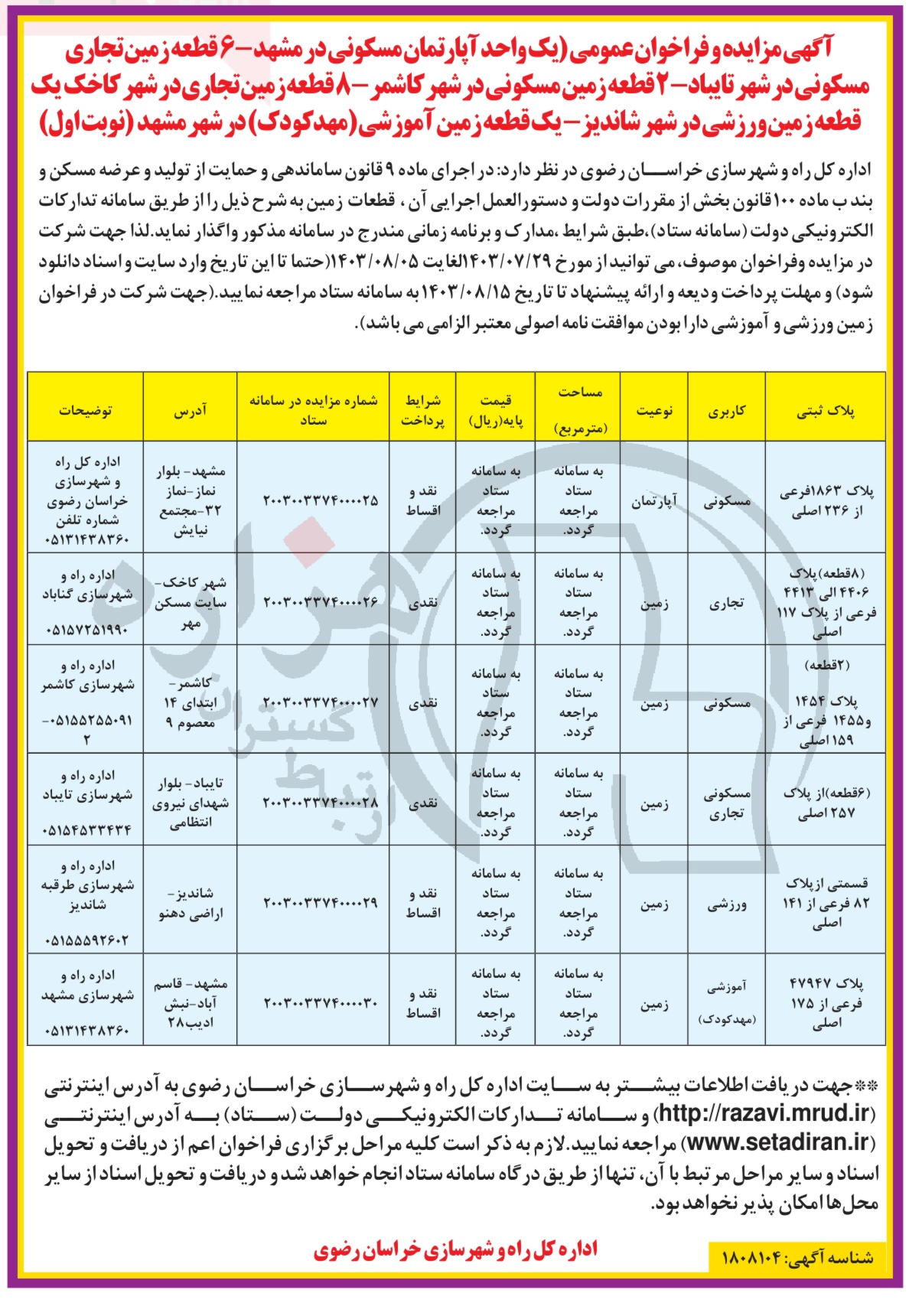 تصویر آگهی