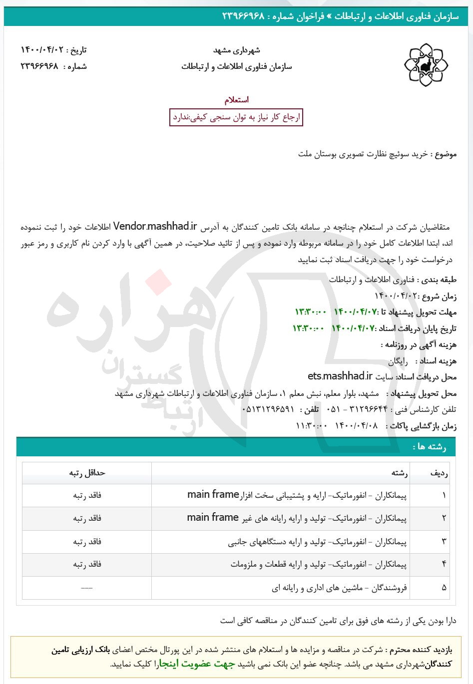 تصویر آگهی