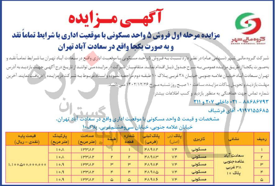 تصویر آگهی