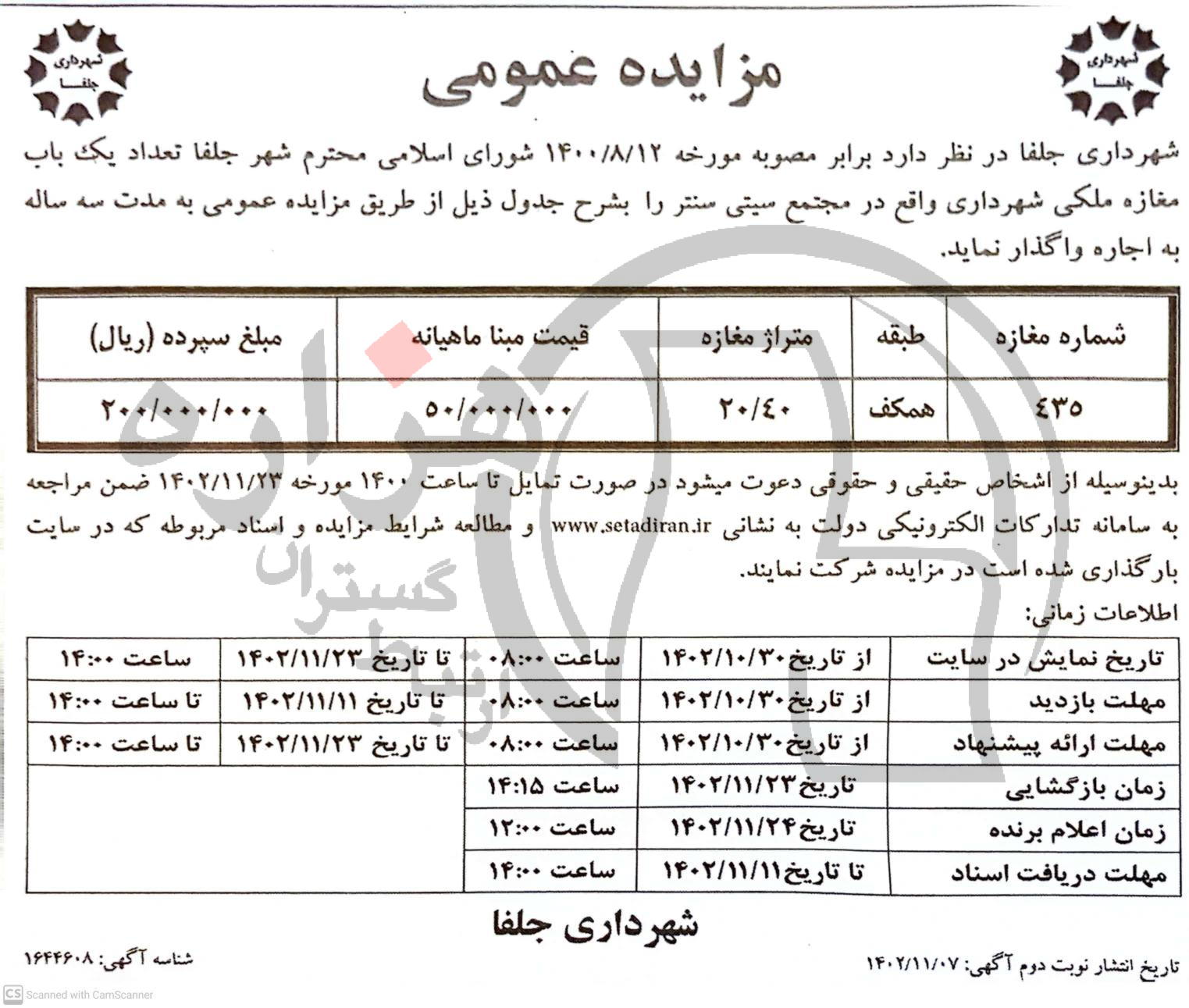 تصویر آگهی