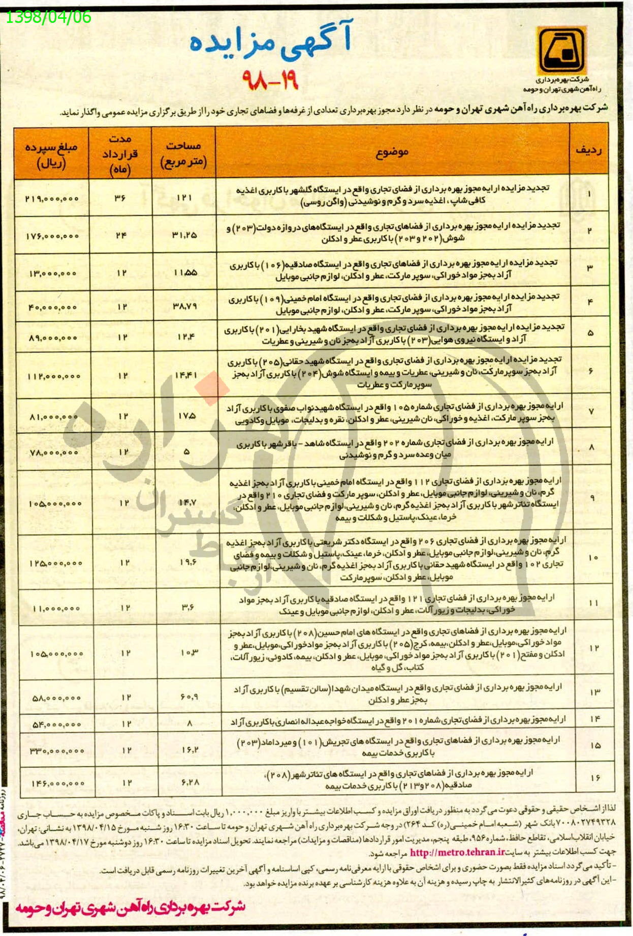 تصویر آگهی