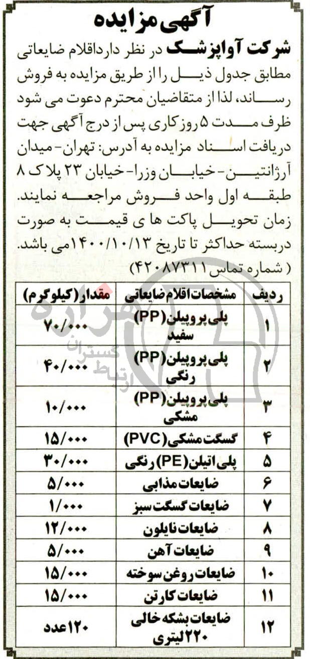 تصویر آگهی