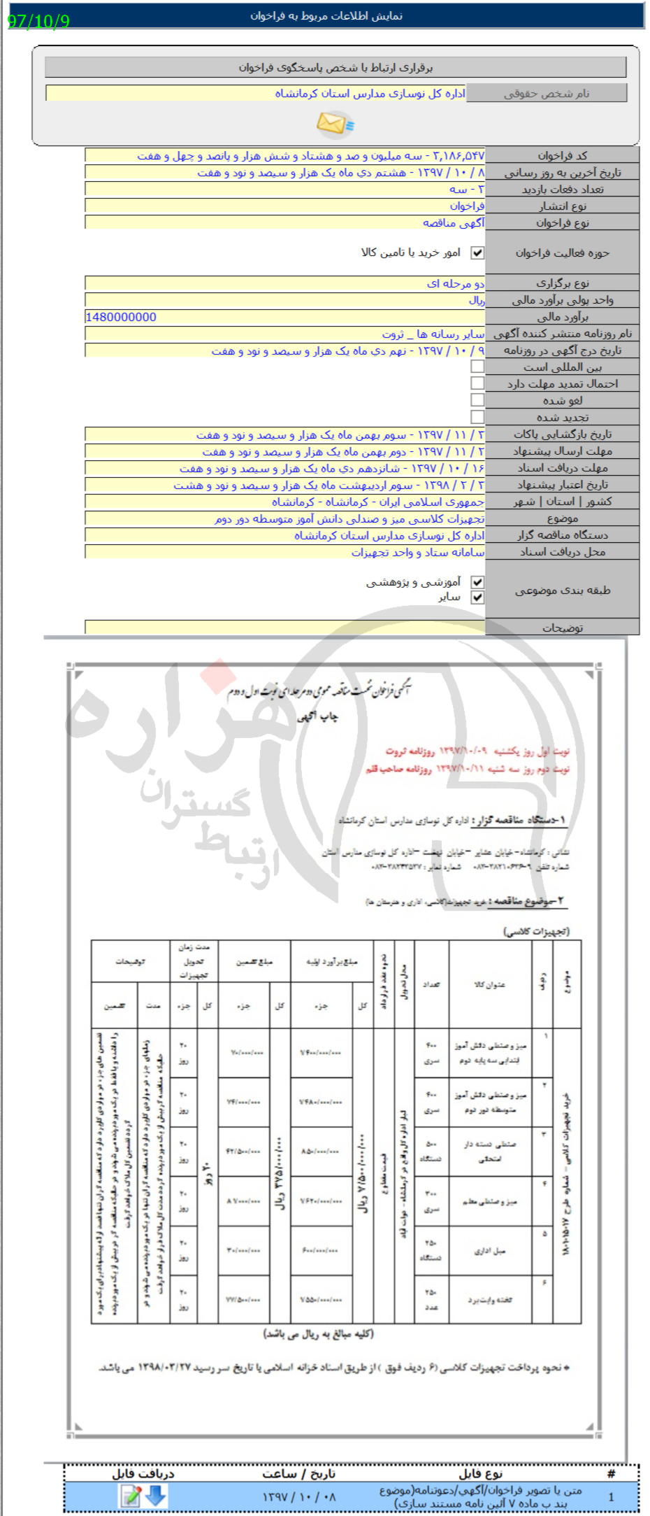 تصویر آگهی