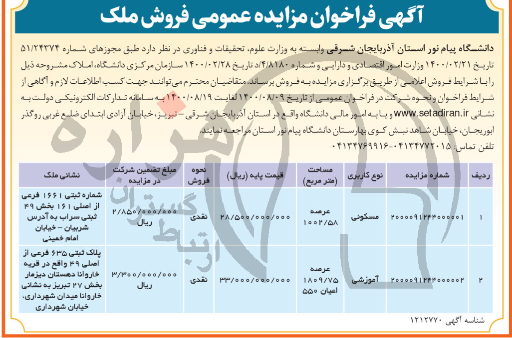 تصویر آگهی