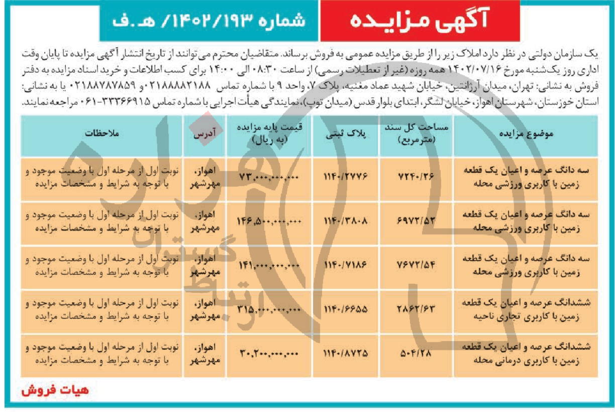 تصویر آگهی