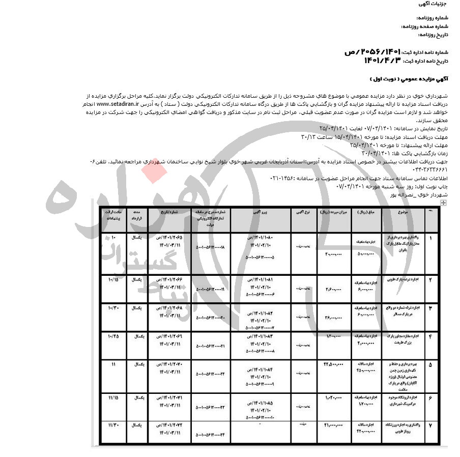 تصویر آگهی