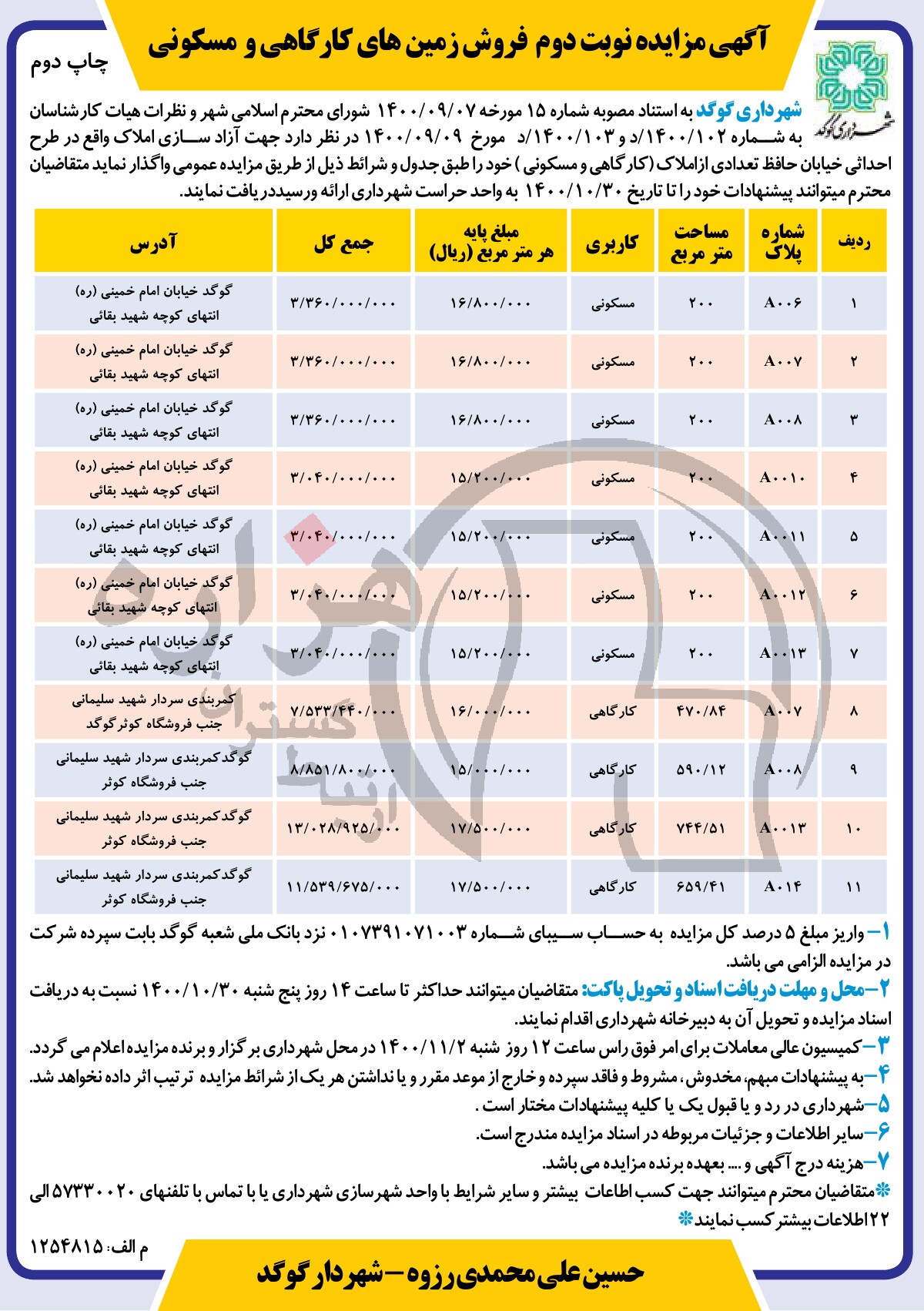 تصویر آگهی