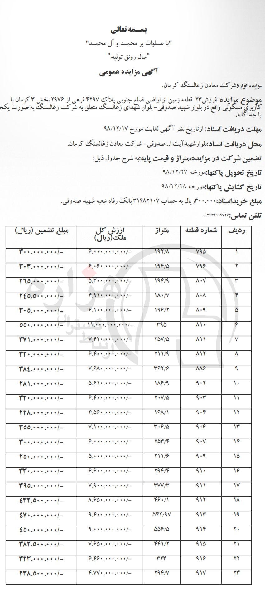 تصویر آگهی