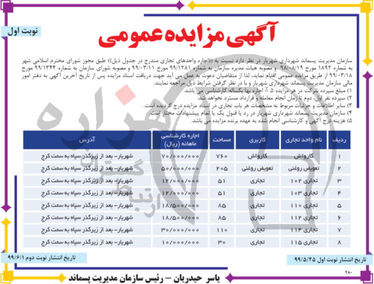 تصویر آگهی