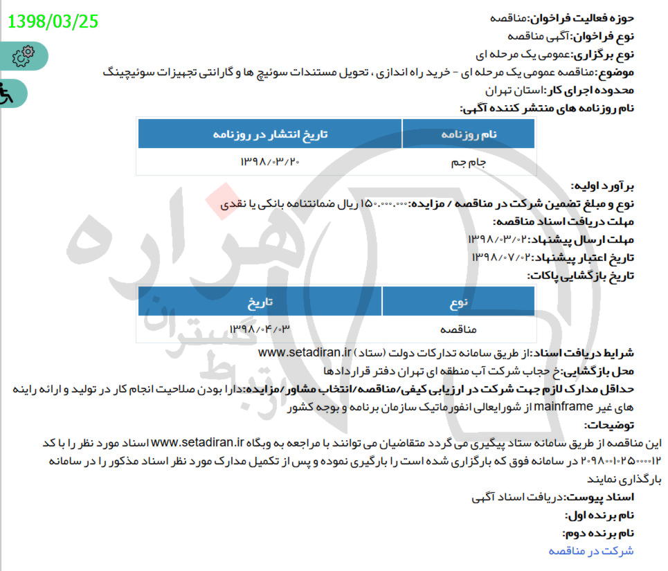 تصویر آگهی