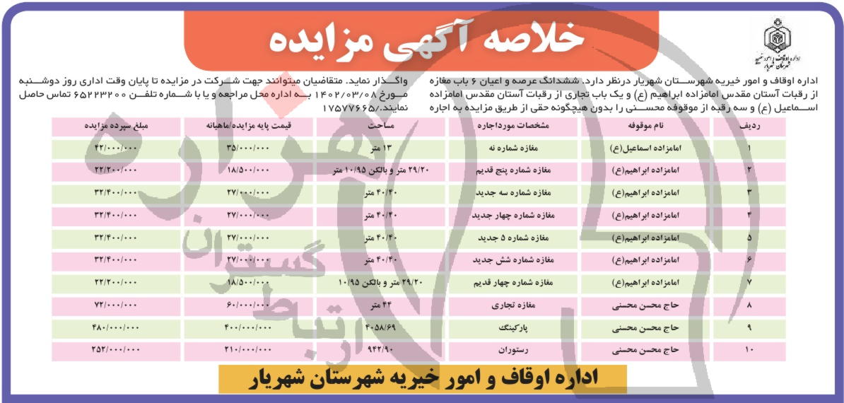 تصویر آگهی