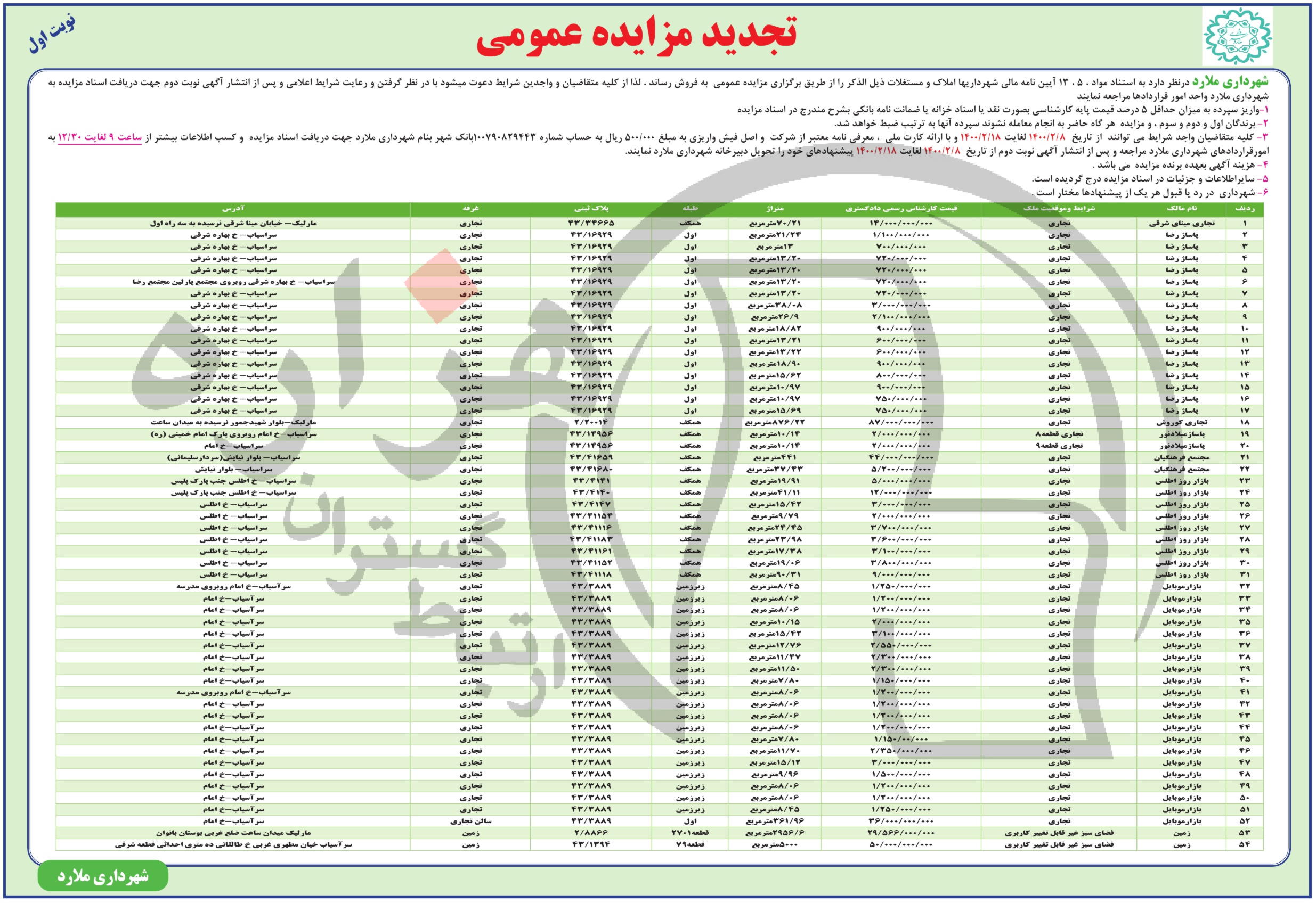 تصویر آگهی