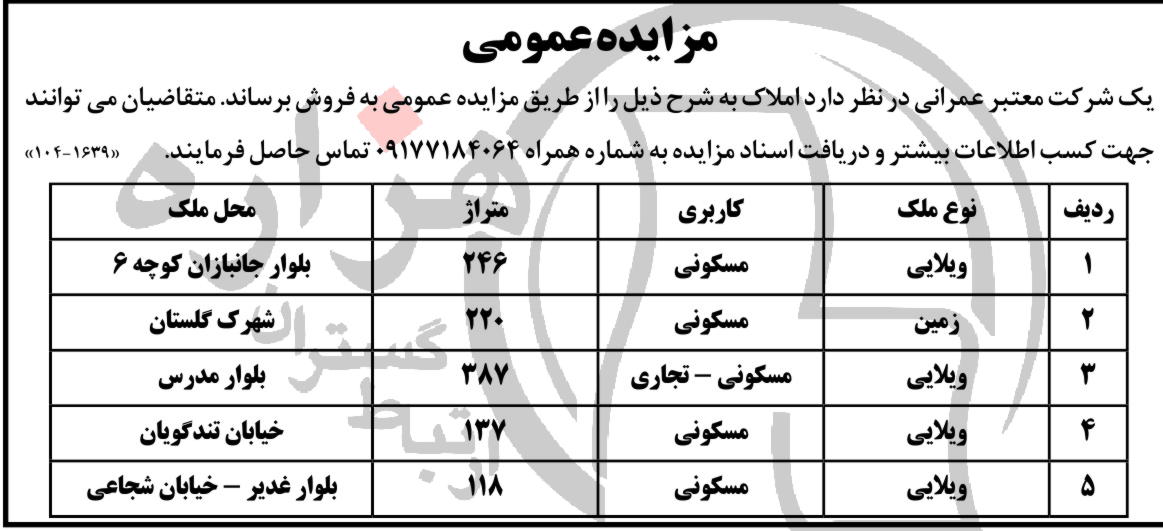 تصویر آگهی