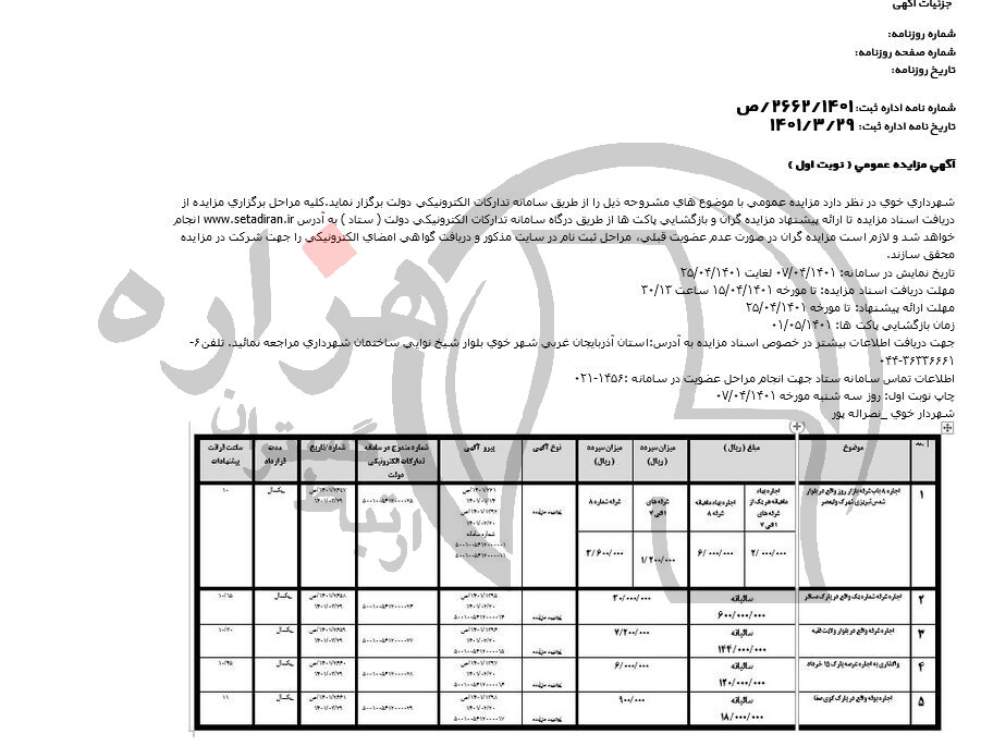 تصویر آگهی