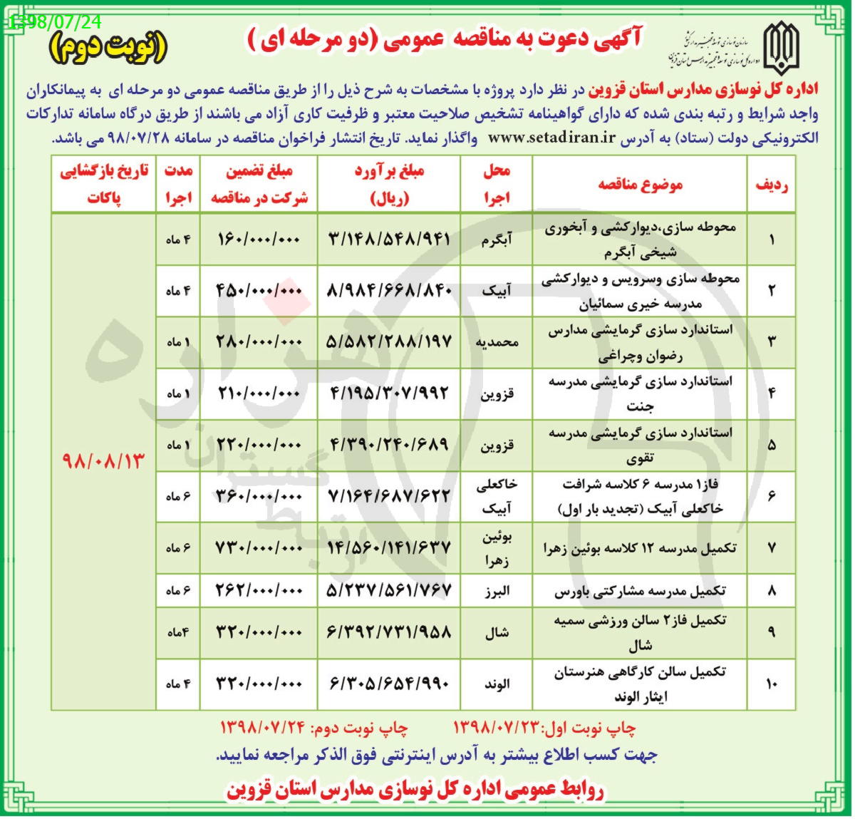 تصویر آگهی