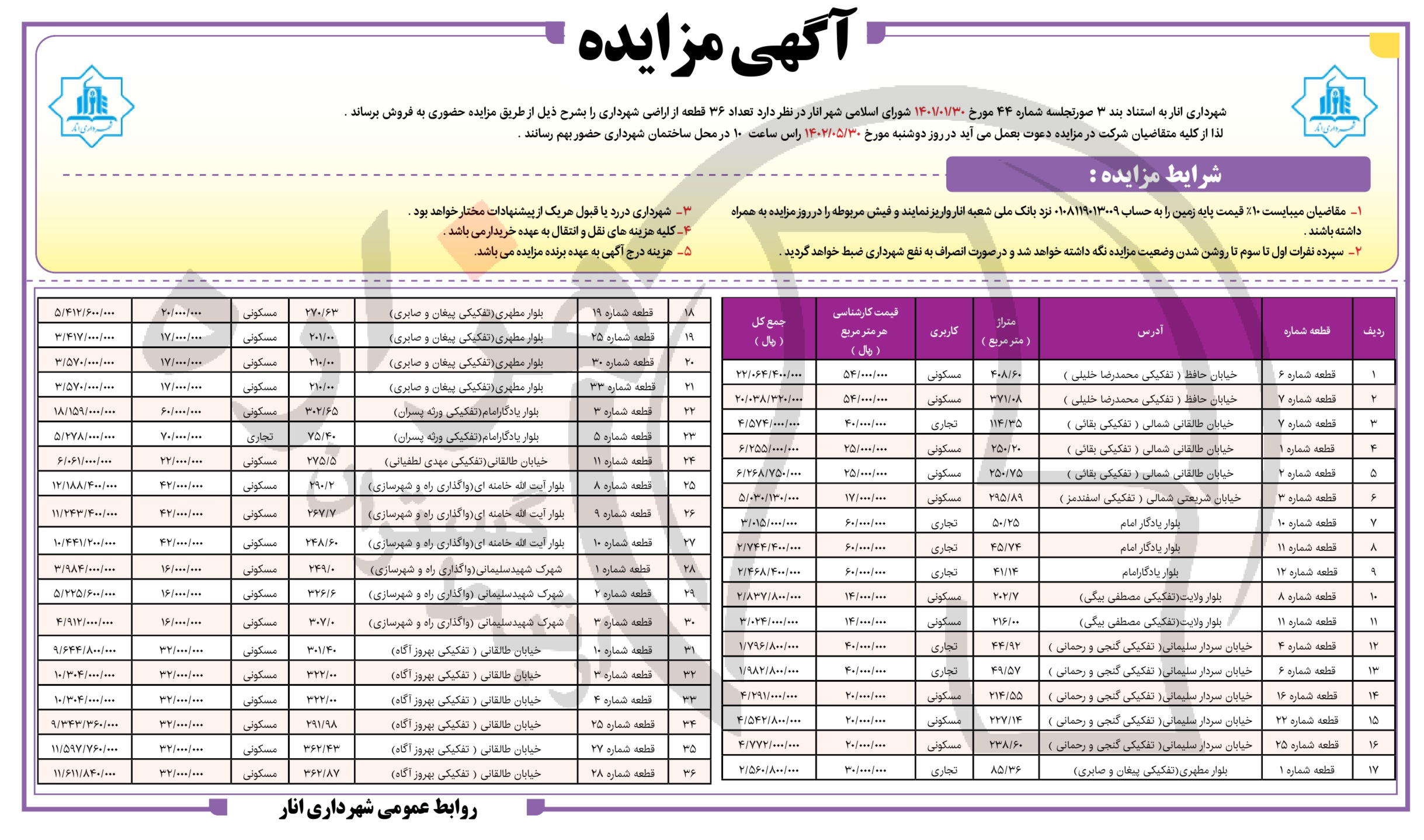 تصویر آگهی