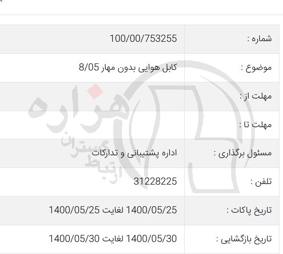 تصویر آگهی