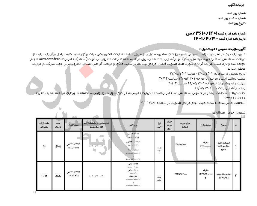 تصویر آگهی