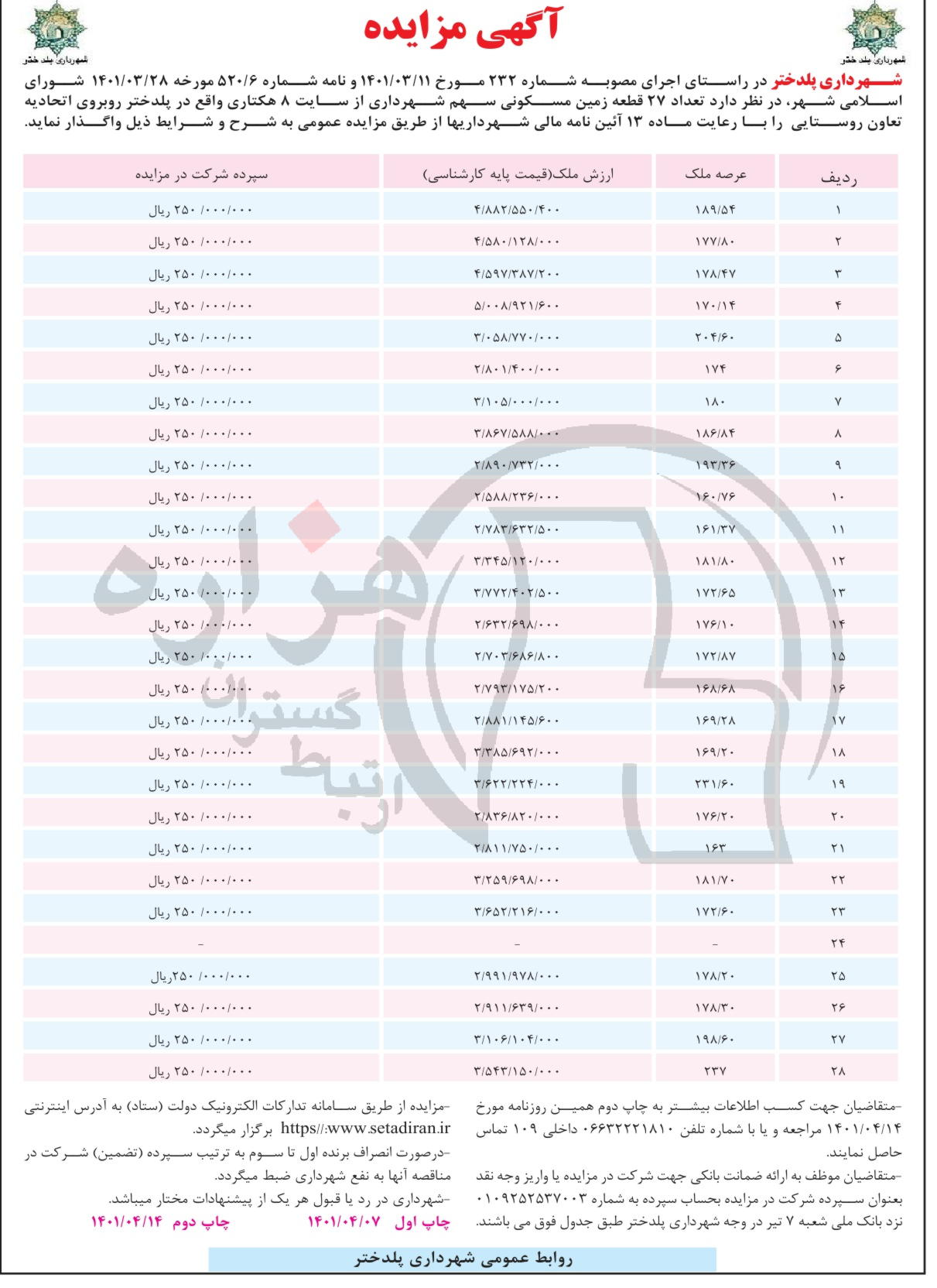 تصویر آگهی